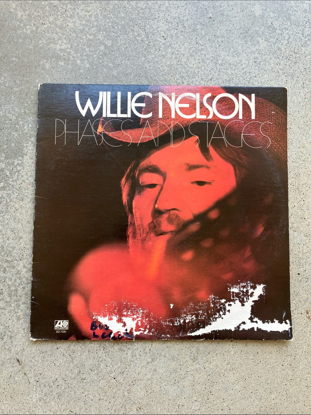 VTG 70s Willie Nelson Vinyl Record
